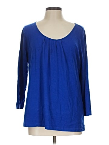 Lands' End 3/4 Sleeve T-Shirt (view 1)