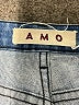 AMO Blue Denim Shorts Size 28 waist - photo 3