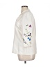 Travis Ayers Ivory 3/4 Sleeve Button-Down Shirt Size 0X (estimated) - photo 5
