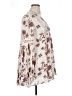 Free People Floral Multi Color Ivory Long Sleeve Blouse Size XL - photo 4