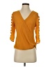 BCX Orange 3/4 Sleeve Blouse Size XS - photo 1
