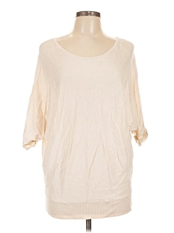 Ann Taylor LOFT Outlet 3/4 Sleeve T-Shirt (view 1)