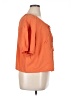 Everlane 100% Cotton Orange Short Sleeve Blouse Size XL - photo 4