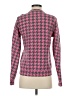 Sol Angeles Houndstooth Pink Pullover Sweater Size XS - photo 2