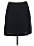 DKNY 100% Wool Solid Black Wool Skirt Size 4 - photo 1