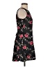 D.B.Y. Ltd 100% Polyester Floral Black Casual Dress Size 3 - photo 4