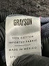 Grayson 100% Cotton Stripes Gray Long Sleeve Button-Down Shirt Size Med (3) - photo 8
