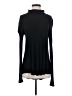 Deletta Black Long Sleeve Top Size S - photo 1