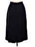 Jos. A. Bank 100% Polyester Solid Black Formal Skirt Size 8 - photo 2
