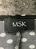 MSK Polka Dots Black Casual Dress Size S (estimated) - photo 7