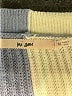 Mi ami 100% Acrylic Color Block Blue Pullover Sweater Size M - photo 7