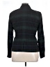 Merona 100% Polyester Plaid Teal Blazer Size 14 - photo 2