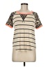 7th Ray Animal Print Tan Short Sleeve T-Shirt Size M - photo 1