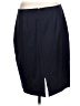 St. John Solid Black Wool Skirt Size 12 - photo 2