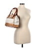 Tignanello 100% Leather Color Block Brown Tan Satchel One size - photo 2