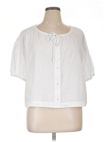 Everlane Short Sleeve Blouse (view 1)