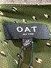 OAT 100% Polyester Polka Dots Green 3/4 Sleeve Blouse Size M - photo 7