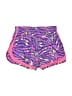 Skechers 100% Polyester Tropical Purple Athletic Shorts Size 5 - 6 - photo 2