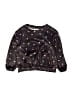 Cat & Jack Hearts Black Long Sleeve Top Size 4T - photo 1