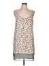 Eight Sixty 100% Polyester Tan Casual Dress Size L - photo 1