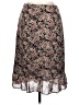 Grace Elements Paisley Brown Formal Skirt Size 10 - photo 2