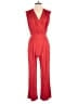 CAbi Solid Red Jumpsuit Size S - photo 1
