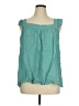 B.E. Stage Teal Sleeveless Blouse Size XL - photo 1