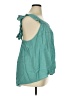 B.E. Stage Teal Sleeveless Blouse Size XL - photo 4