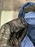 Soybu Solid Blue Casual Pants Size L - photo 5