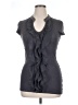 Kische Gray Sleeveless Blouse Size XL - photo 1