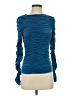 Assorted Brands Blue Long Sleeve Top Size S - photo 1