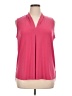 Jones Studio Pink Sleeveless Blouse Size XL - photo 1
