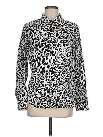 Jones New York Sport Long Sleeve Blouse (view 1)