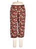 Westbound Floral Red Casual Pants Size 12 - photo 1