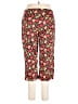 Westbound Floral Red Casual Pants Size 12 - photo 2