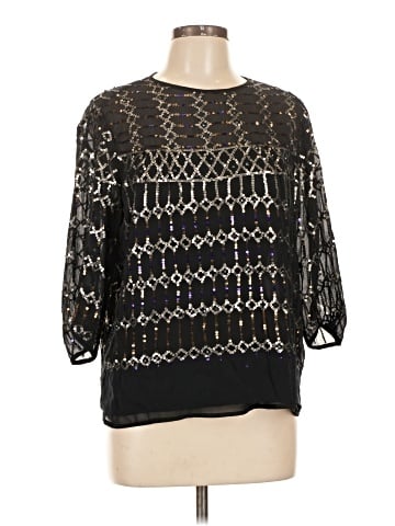 Nanette Lepore 3/4 Sleeve Silk Top (view 1)