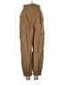 Stradivarius 100% Baumwolle Brown Cargo Pants Size S - photo 1