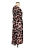 BCBGMAXAZRIA Print Multi Color Black Cocktail Dress Size XS - photo 4