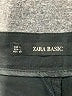 Zara Basic Solid Black Shorts Size L - photo 3