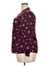 Mudd 100% Rayon Burgundy Long Sleeve Blouse Size XXL - photo 5