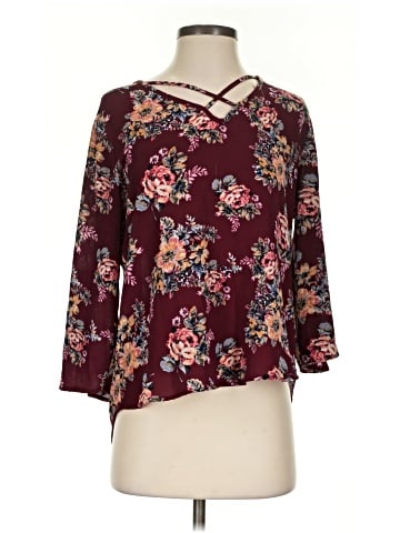 Pink Republic 3/4 Sleeve Blouse (view 1)
