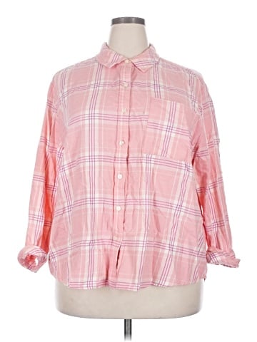 Style&Co 3/4 Sleeve Button-Down Shirt (view 1)
