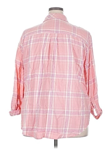 Style&Co 3/4 Sleeve Button-Down Shirt (view 2)