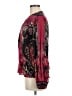 Hale Bob Red Long Sleeve Blouse Size M - photo 5