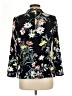 Ann Taylor LOFT 100% Polyester Floral Black Blazer Size 6 Petite - photo 2