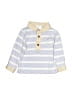 Jacadi 100% Cotton Blue Long Sleeve Polo 9-12 MO / 12 MO - photo 1