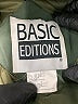 Basic Editions 100% Polyester Green Raincoat Size S - photo 6