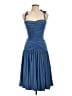 Vera Wang Blue Cocktail Dress Size L - photo 1