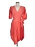 BCBGMAXAZRIA 100% Polyester Orange Cocktail Dress Size 8 - photo 1