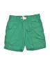 Crewcuts Outlet 100% Cotton Solid Green Shorts Size 6 - photo 1